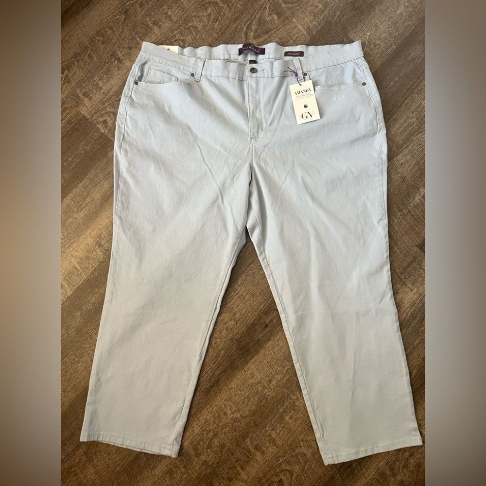 Gloria Vanderbilt Plus Size Amanda Classic Jeans- Size 24W Short